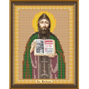 Кирилл Св., ткань с рисунком для вышивания бисером 13х17см