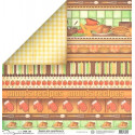 Бумага для скрапбукинга 190г/м2, 30,5x30,5см, Рецепты Mr.Painter
