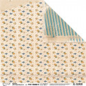 Море зовет, бумага для скрапбукинга 30,5x30,5см 190г/м2 двусторонняя Mr.Painter