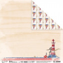 Море зовет, бумага для скрапбукинга 30,5x30,5см 190г/м2 двусторонняя Mr.Painter