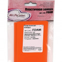 Оранжевый, фоамиран (пластичная замша) FOAM 60x70 см Mr.Painter