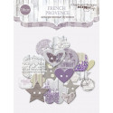 French Provence, пуговки из чипборда для скрапбукинга 18шт. Scrapmir