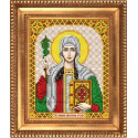 Нина, ткань с рисунком для вышивки бисером 13,5х16,5см Благовест