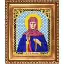 Ангелина, ткань с рисунком для вышивки бисером 13,5х16,5см Благовест