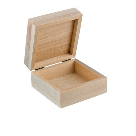 Шкатулка, заготовка для декорирования липа 10х10х5,4см. Mr.Carving