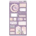 Сиреневые Мечты, чипборд для скрапбукинга 18шт. Scrapmir