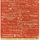 Пожелания из коллекции Christmas Night, лист односторонней бумаги 30х30см, 190гр/м Scrapmir