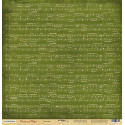 Мелодия из коллекции Christmas Night, лист односторонней бумаги 30х30см, 190гр/м Scrapmir