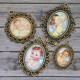 Baby 1, набор металлических подвесок 4шт АП