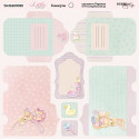 Конверты Little Bunny, лист двухсторонней бумаги 20х20см, 190гр/м Scrapmir