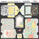 Конверты Simple Flowers, лист двухсторонней бумаги 20х20см, 190гр/м Scrapmir