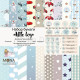 Little boy, набор бумаги для скрапбукинга 30,5х30,5см, 10 двусторонних листов, MoNa design