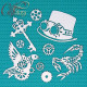 Стимпанк 1, чипборд 12х15см CraftStory