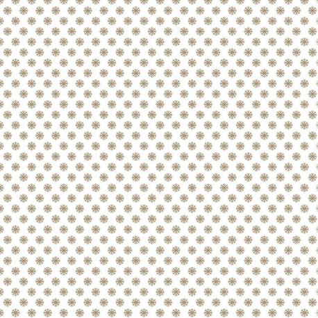 Снежинки, бумага для скрапбукинга 30,5x30,5см односторонняя с тиснением, 190г/кв.м Mr.Painter