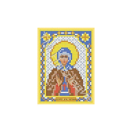 Евгения, ткань с рисунком для вышивания бисером 8,5х11,3см Наследие