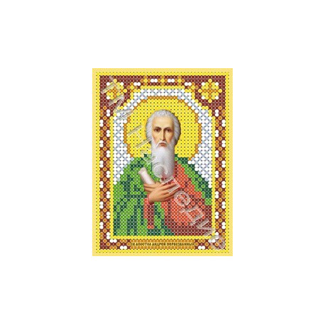 Андрей, ткань с рисунком для вышивания бисером 8,5х11,3см Наследие