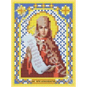 Полина, ткань с рисунком для вышивания бисером 8,5х11,3см Наследие