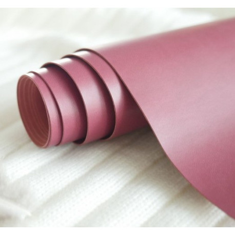 Винный, переплетный кожзам для скрапбукинга 33х70(±1см) Италия