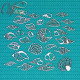 Морские раковины 1, чипборд 11х11см CraftStory