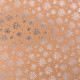 Снежное сияние, односторонняя бумага для скрапбукинга крафтовая с фольгированием 15,5*15,5см 180г/м