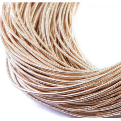 Rose Golden, канитель жесткая 1,25мм 9,5-10гр 170см