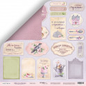 Карточки из коллекции Delicious Recipes, лист двусторонней бумаги 30х30см, 190гр/м Scrapmir