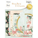 Peaches&Cream, набор рамок с золотым фольгированием для фотографий 25шт. Scrapmir