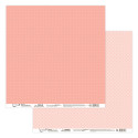 Горошек, клетка, бумага для скрапбукинга двусторонняя 30,5x30,5см, 190г/м2 Mr.Painter