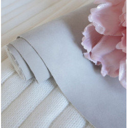 Серый, кожзам Soft touch для скрапбукинга 33х70(±1см) толщина 0,8мм