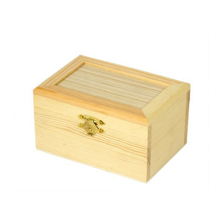 Коробка, заготовка для декорирования дерево 12х8,3х6,8см Mr.Carving