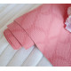 Терракот чешуя, кожзам Soft touch для скрапбукинга 33х70(±1см) толщина 0,8-1мм