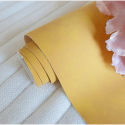 Охра, кожзам Soft touch для скрапбукинга 33х70(±1см) толщина 0,8мм