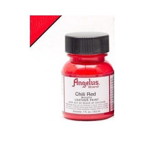Chili Red(Красный Перец) краска для кожи акриловая 29,5мл Angelus