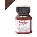 Rich Brown(Насыщеный Коричневвый) краска для кожи акриловая 29,5мл Angelus
