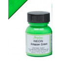 Amazon Green Neon(Зеленый Амазонский Неон) краска для кожи акриловая 29,5мл Angelus