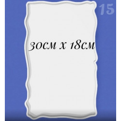 Поднос 30х18х1см, молд для эпоксидной смолы ProArt