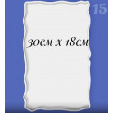 Поднос 30х18х1см, молд для эпоксидной смолы ProArt
