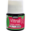 Ярко-Розовый, краска лаковая прозрачная по стеклу и металлу Vitrail 45мл PEBEO +t!