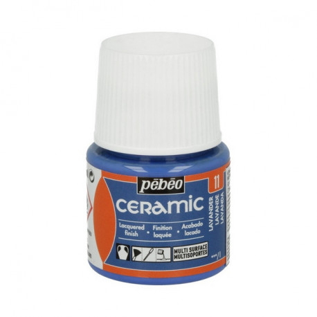 Лавандовый, краска по керамике и металлу Ceramic 45мл PEBEO +t!