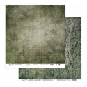 Вокруг меня. Хаки, бумага для скрапбукинга 30,5x30,5см 190г/м2 двусторонняя Mr.Painter