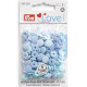Синие, кнопки PL Color Snaps пластик d9мм 36шт PRYM