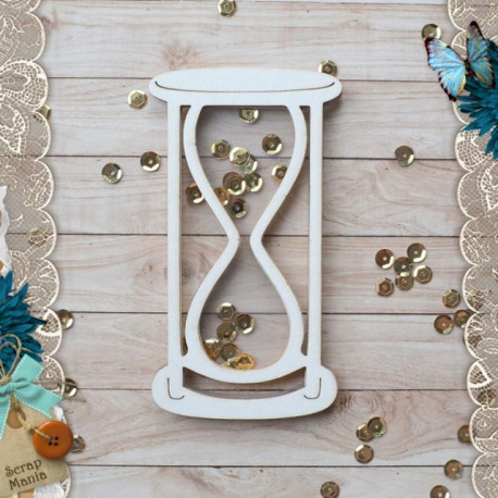 Песочные часы большой Спасибо, доктор!, шейкер 11,8х6,3см CraftStory