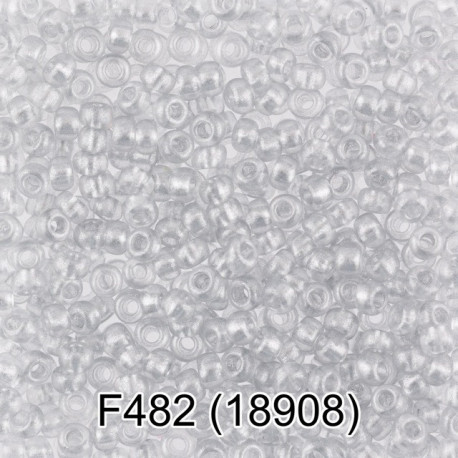 18908, белый бисер круглый №10 d2,3мм 5гр PRECIOSA