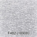 18908, белый бисер круглый №10 d2,3мм 5гр PRECIOSA