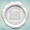 Сургучная печать HAND MADE 1 S 5х5х0,6см, молд силиконовый универсальный АП