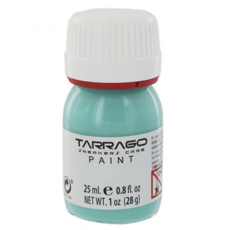 Зеленовато-голубой, краска для кожи и ткани Sneakers Paint 25мл TARRAGO +t!