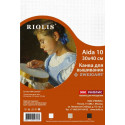 Белый, Канва Zweigart Aida№10 100% хлопок 30х40см