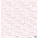 Малышка из коллекции Baby Girl, лист односторонней бумаги 30х30см, 190гр/м Scrapmir