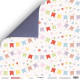 Флажки из коллекции Birthday Party, лист двусторонней бумаги 30х30см, 190гр/м Scrapmir