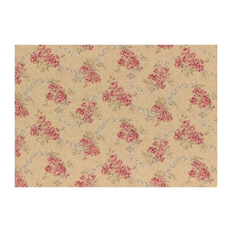 Ткань для пэчворка ANTIQUE ROSE, 50х55(±1см), 100% хлопок PEPPY